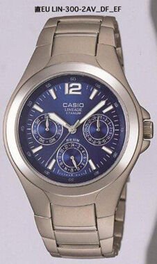 Casio Lın-300-2Avdf Titanyum Erkek Kol Saati
