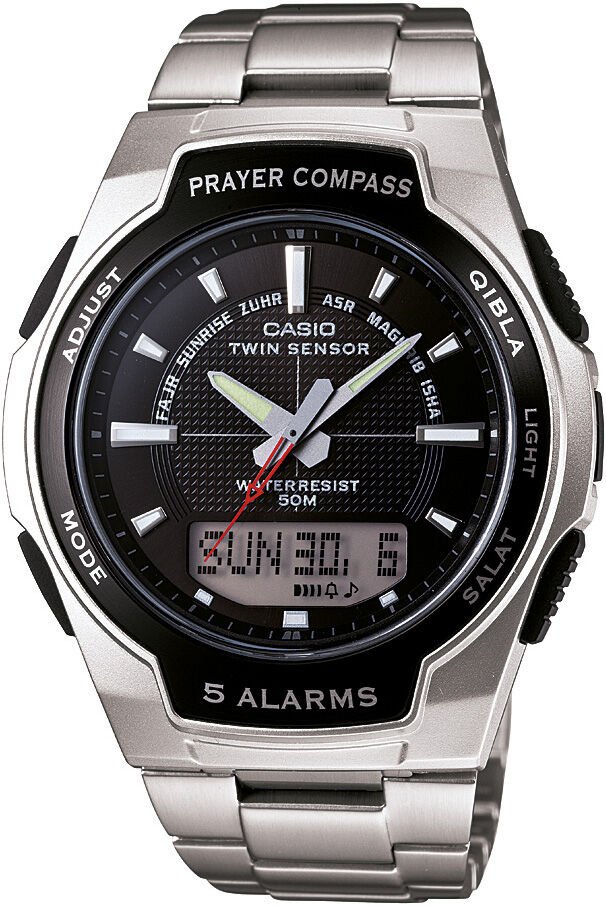 Casio Cpw-500Hd-1Avdr Kıbleyi Gösteren Erkek Kol Saati