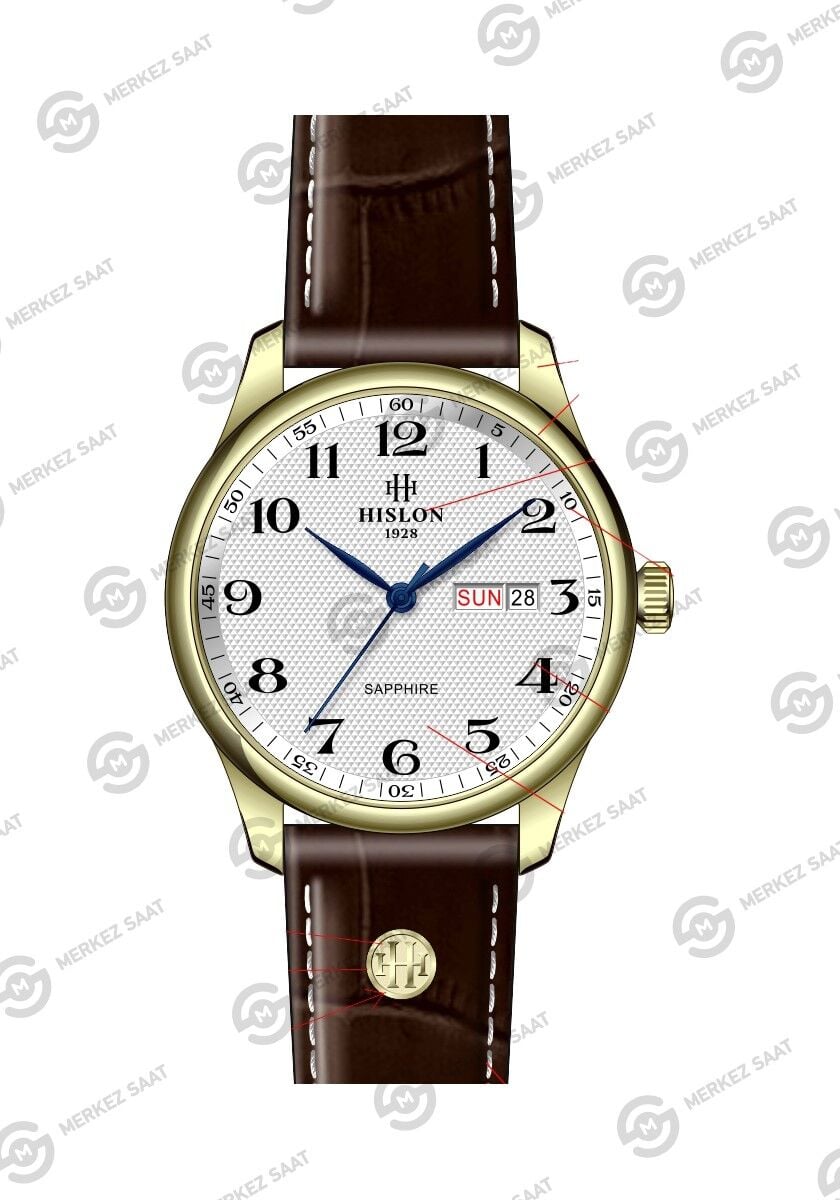 Hislon Men's Classic CL224G-01KG