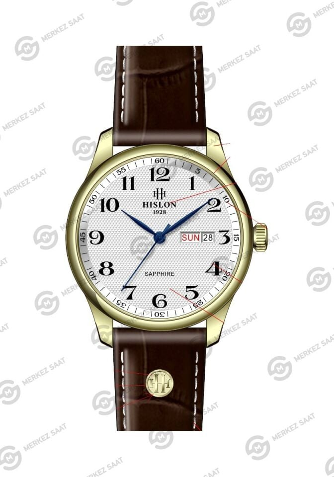 Hislon Men's Classic CL224G-01KG