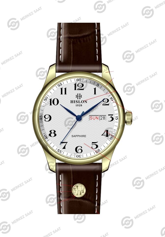 Hislon Men's Classic CL224G-01KG