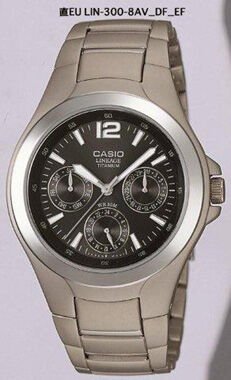 Casio Lın-300-8Avdf Titanyum Erkek Kol Saati