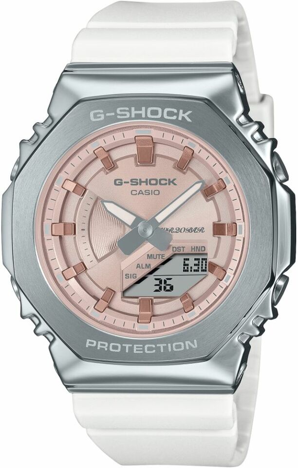 Casio Gm-S2100Ws-7Adr G-Shock Kadın Kol Saati