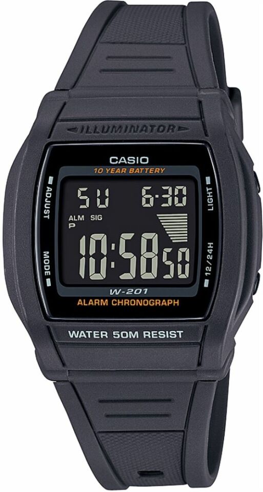 Casio W-201-1Bvdf Digital Erkek Kol Saati