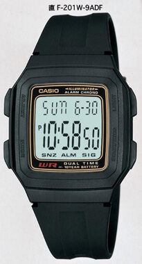 Casio F-201W-9Adf Digital Erkek Kol Saati