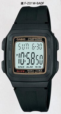 Casio F-201W-9Adf Digital Erkek Kol Saati