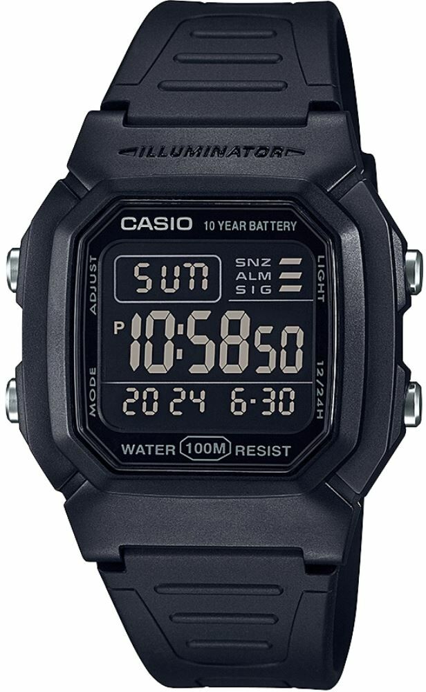 Casio W-800H-1BVDF Digital Erkek Kol Saati