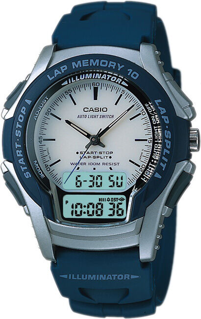 Casio Ws-300-2Evsdf Analog Digital Combination Erkek Kol Saati