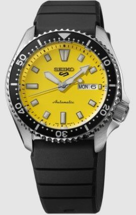 Seiko5 Sports Skx Redux - Ki-İro Yellow Srpl87K1 Otomatik Erkek Kol Saati