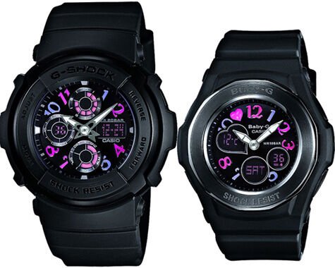 Casio Lov-11B-1Bdr G-Shock Ve Baby-G Takım Kol Saati