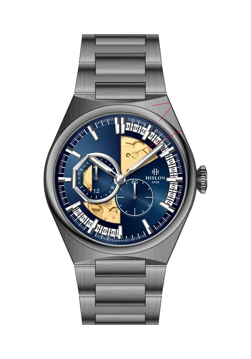 Hislon Men's Solid SD225N-11SS