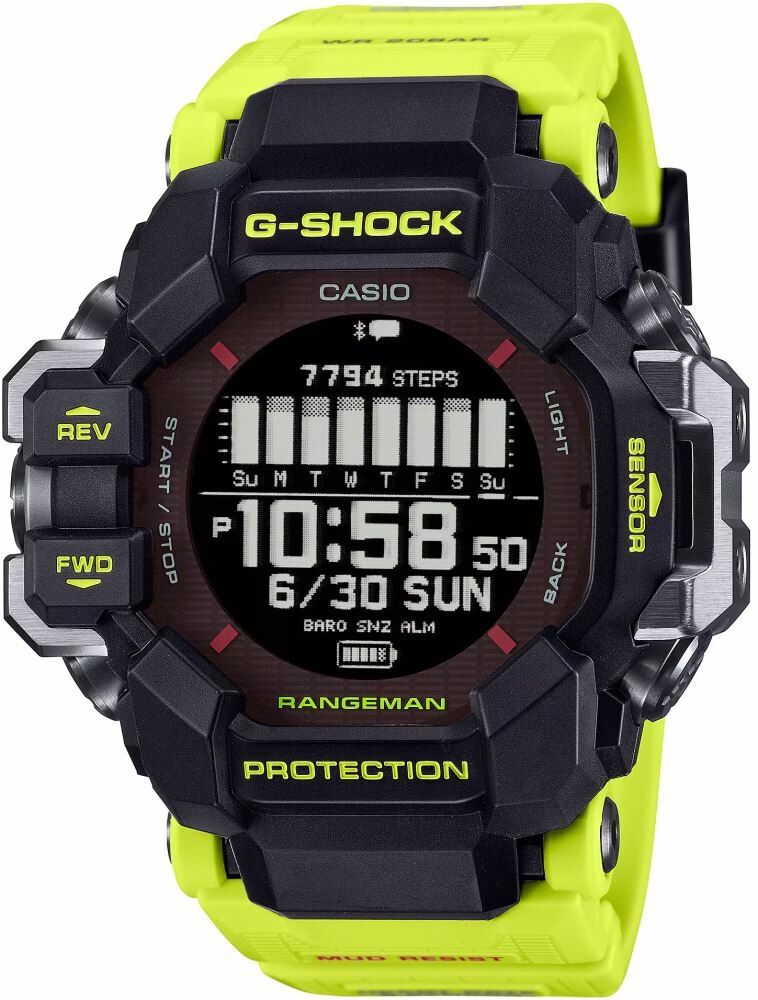 Casio Gpr-H1000Ry-1A9Dr G-Shock Gps Özellikli Erkek Kol Saati