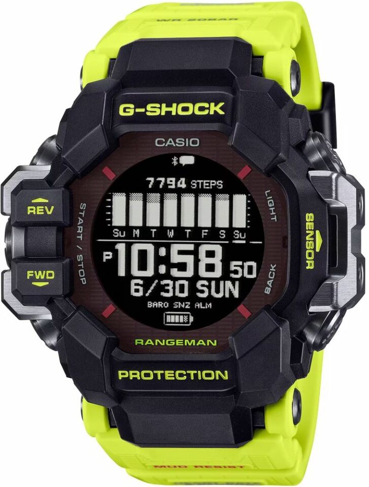Casio Gpr-H1000Ry-1A9Dr G-Shock Gps Özellikli Erkek Kol Saati