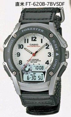 Casio Ft-620B-7Bvsdf Analog Digital Combination Erkek Kol Saati