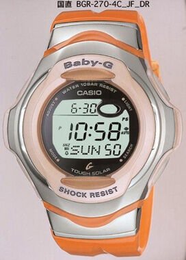 Casio Bgr-270-4Cdr Baby-G Kadın Kol Saati
