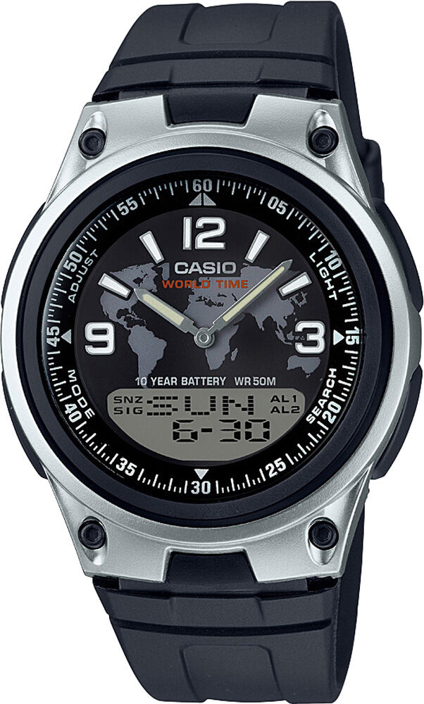 Casio Aw-80-1A2Vdf Analog Digital Combination Erkek Kol Saati