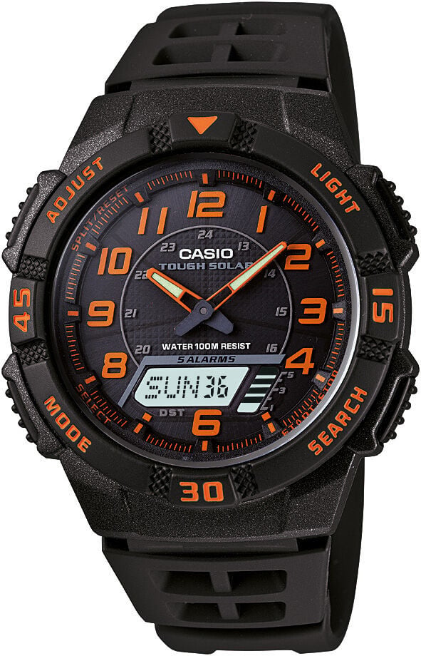 Casio Aq-S800W-1B2Vdf Analog Digital Combination Erkek Kol Saati