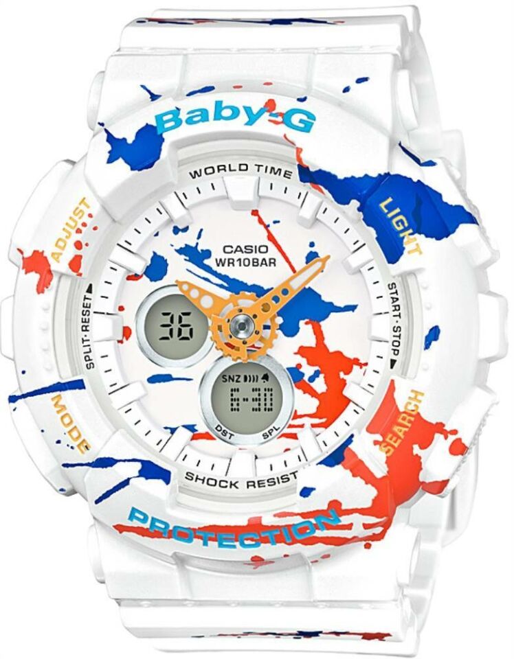 Casio BA-120SPL-7ADR Baby-G Kadın Kol Saati
