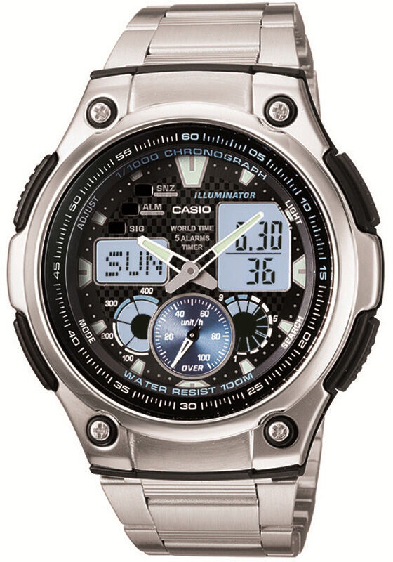 Casio Aq-190Wd-1Avdf Analog Digital Combination Erkek Kol Saati