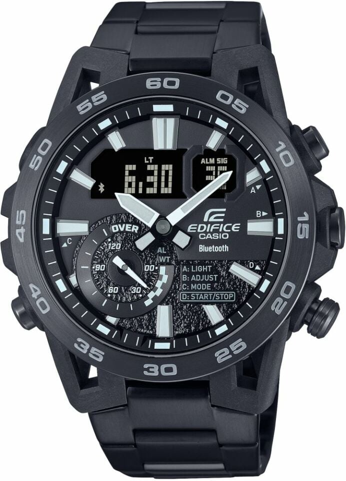 Casio Ecb-40Bk-1Adf Edifice Erkek Kol Saati
