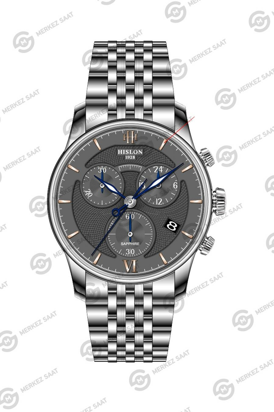 Hislon Men's Masterwork MS228S-05SR