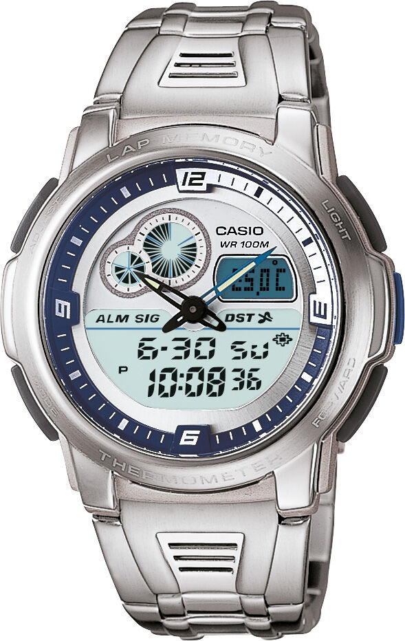 Casio Aqf-102Wd-2Bvdf Analog Digital Combination Erkek Kol Saati