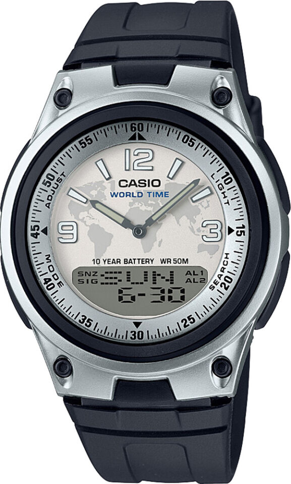 Casio Aw-80-7A2Vdf Analog Digital Combination Erkek Kol Saati