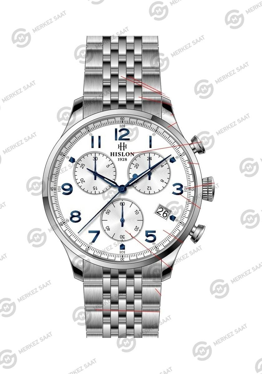 Hislon Men's Masterwork MS231S-01SM