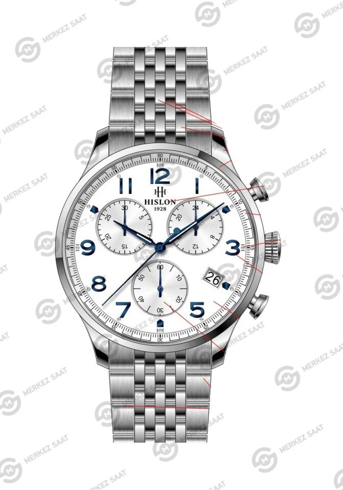 Hislon Men's Masterwork MS231S-01SM