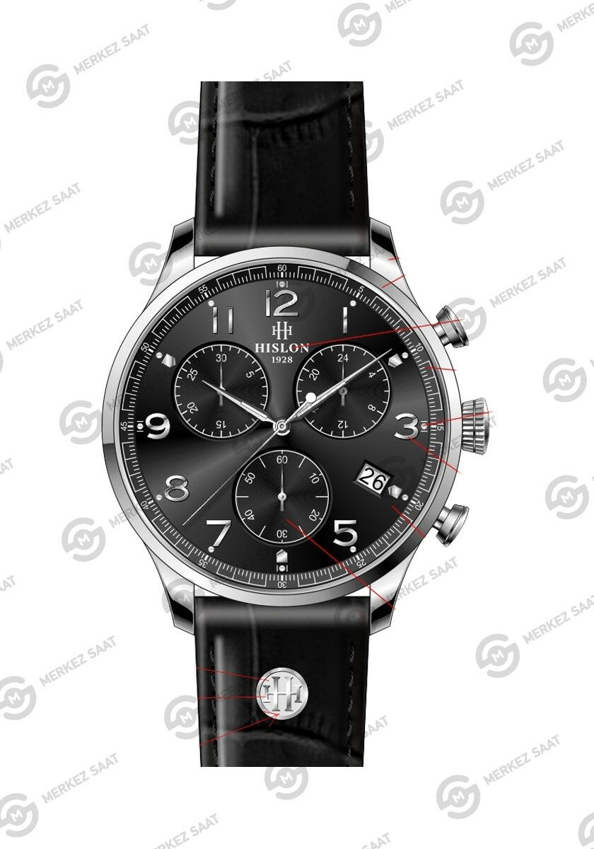 Hislon Men's Masterwork MS231S-04BS