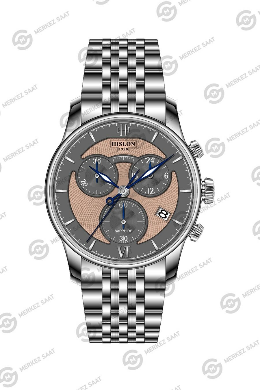 Hislon Men's Masterwork MS228S-07SS