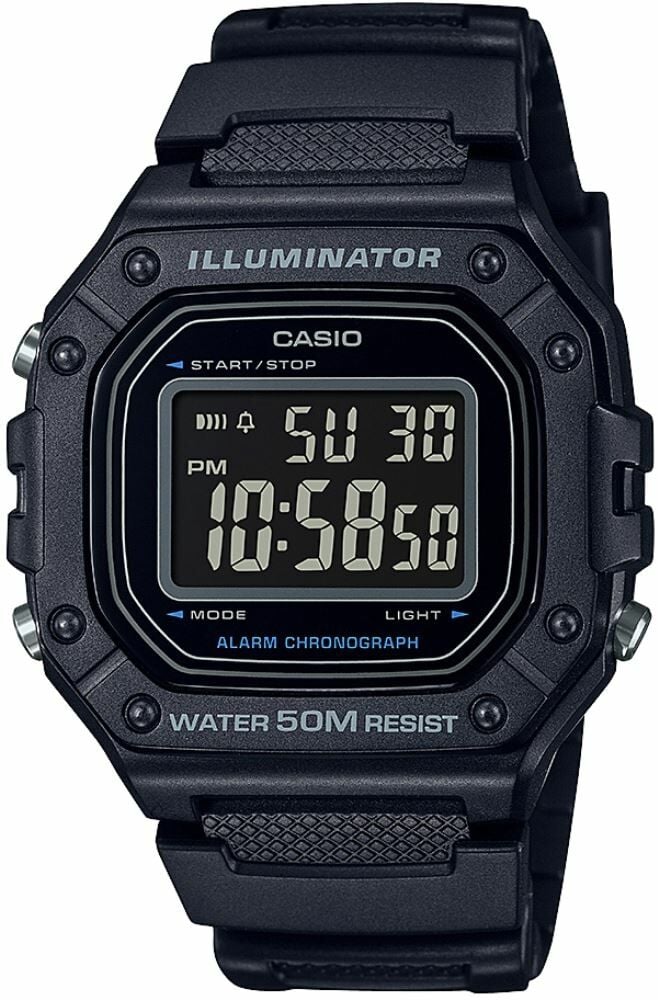 Casio W-218H-1Bvdf Digital Erkek Kol Saati