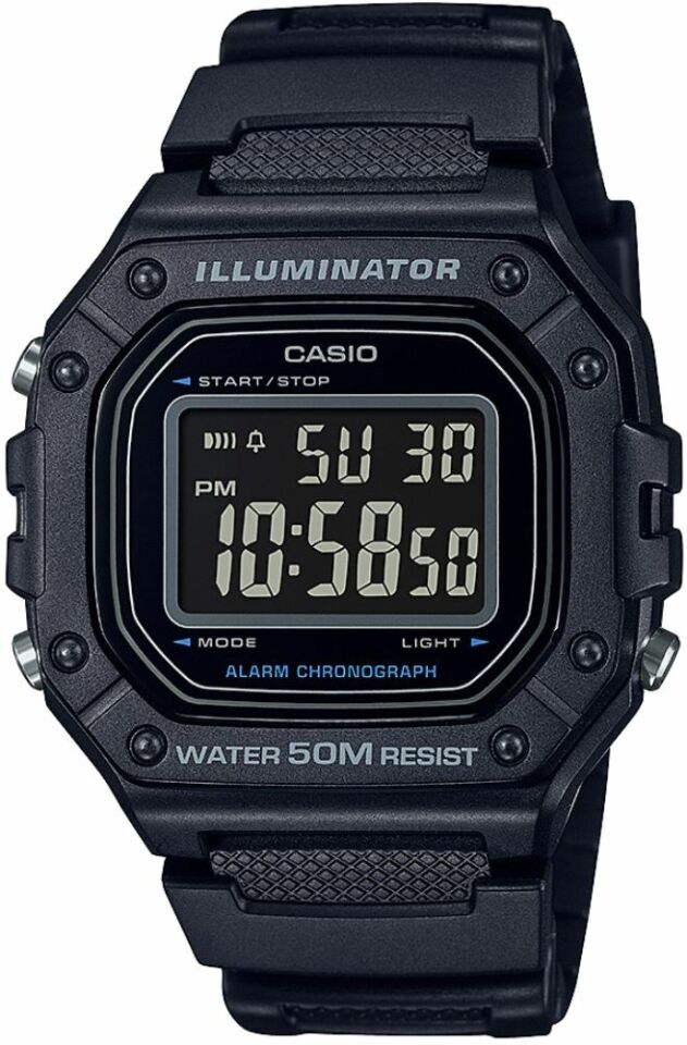 Casio W-218H-1BVDF Digital Erkek Kol Saati