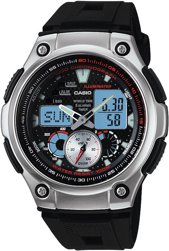 Casio Aq-190W-1Avdf Analog Digital Combination Erkek Kol Saati