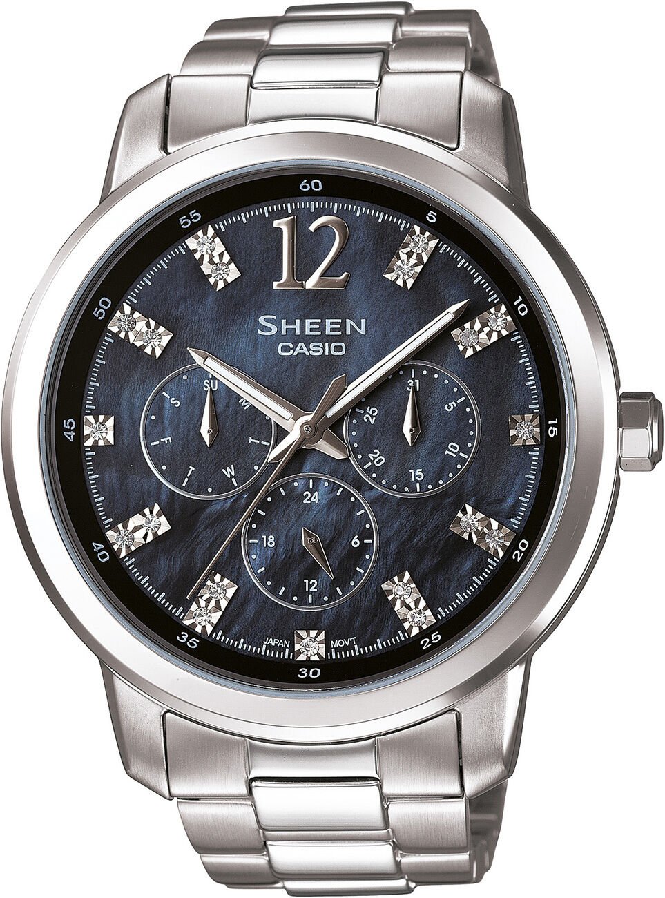 Casio She-3802D-1Adr Sheen Kadın Kol Saati