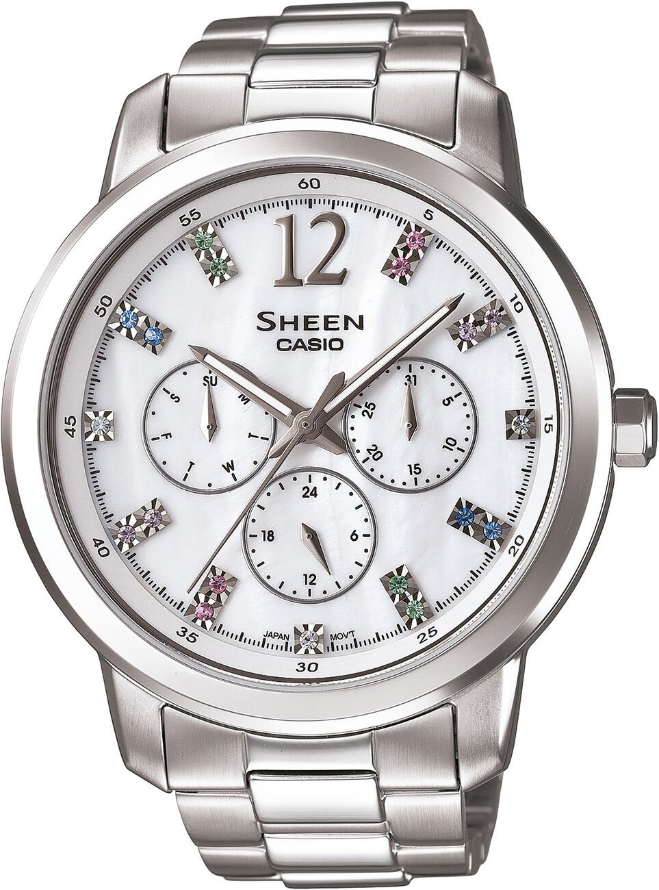 Casio She-3802D-7Adr Sheen Kadın Kol Saati