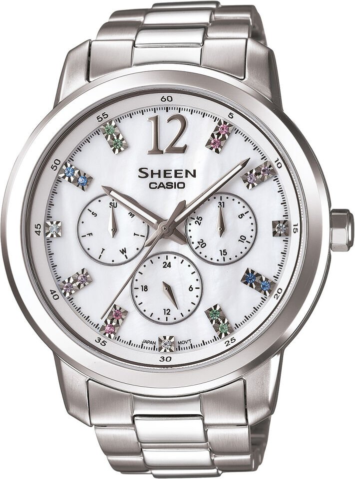 Casio She-3802D-7Adr Sheen Kadın Kol Saati