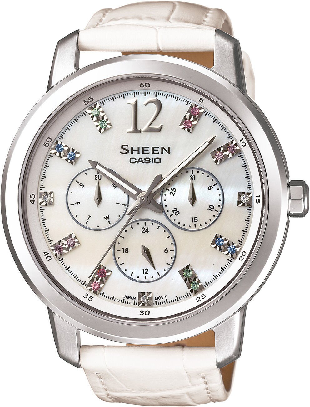 Casio She-3802L-7Adr Sheen Kadın Kol Saati