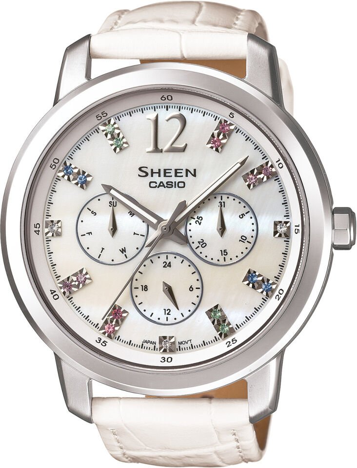 Casio She-3802L-7Adr Sheen Kadın Kol Saati