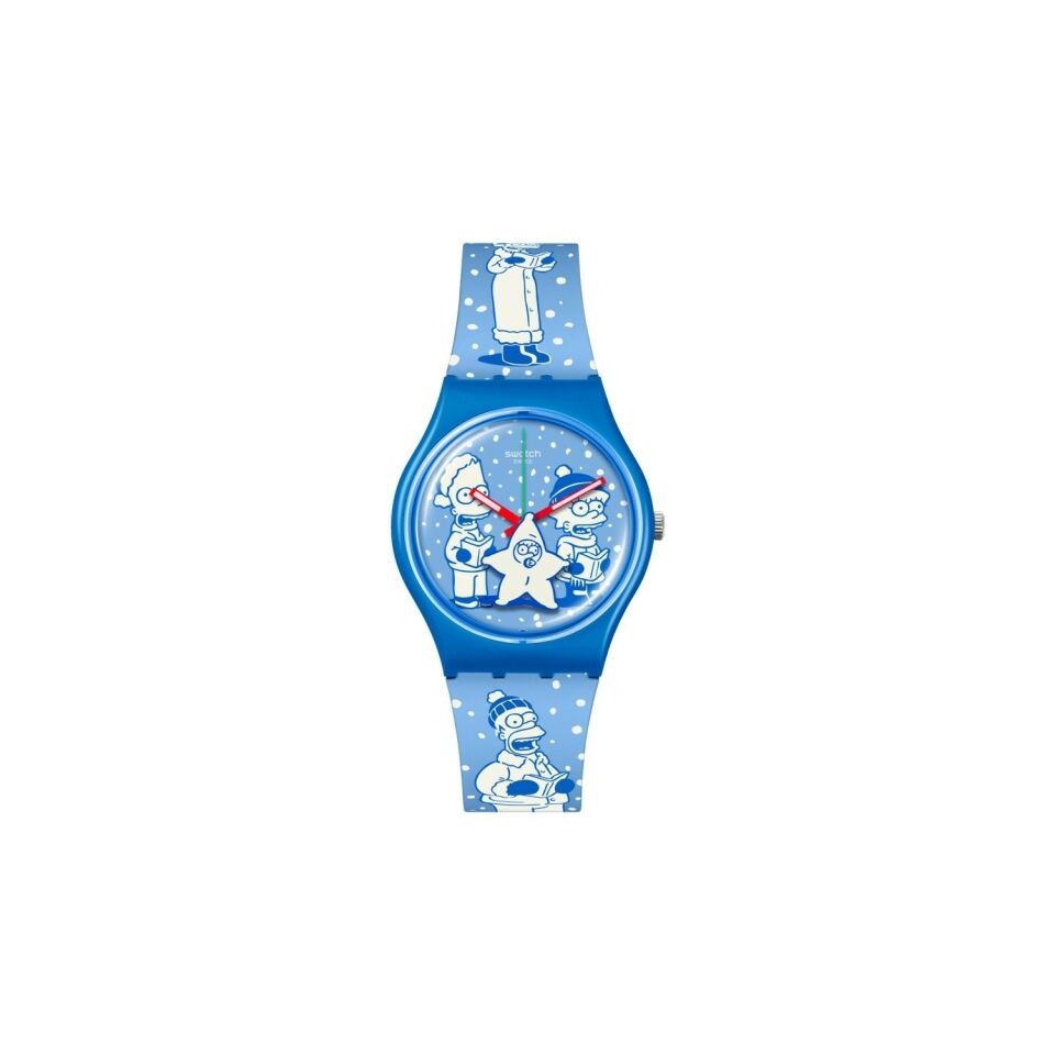 Swatch So28Z126 Two Tone Tidings Unisex Kol Saati