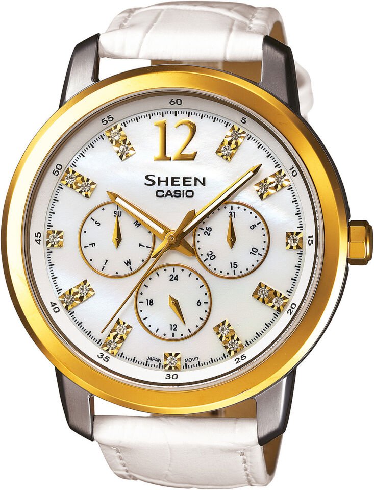 Casio She-3802Gl-7Adr Sheen Kadın Kol Saati