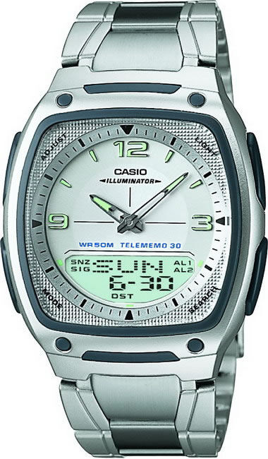 Casio AW-81D-7AVDF Analog Digital Combination Erkek Kol Saati