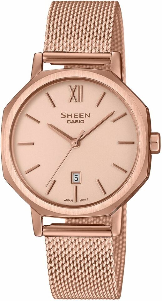 Casio She-4554Pgm-4Audf Sheen Kadın Kol Saati