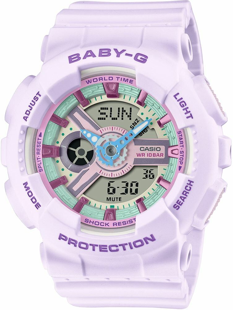 Casio BA-110XPM-6ADR Baby-G Kadın Kol Saati