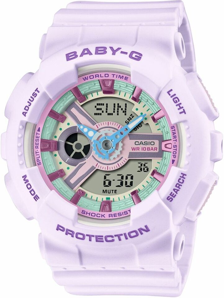 Casio BA-110XPM-6ADR Baby-G Kadın Kol Saati