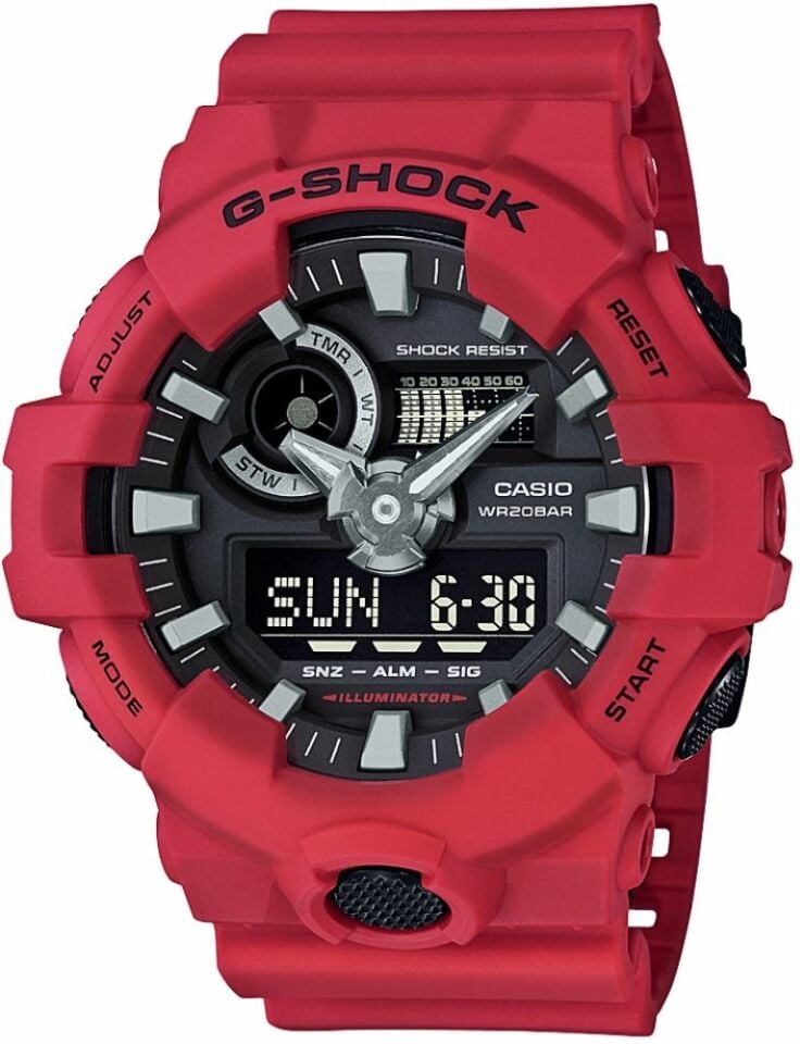 Casio GA-700-4ADR G-Shock Erkek Kol Saati