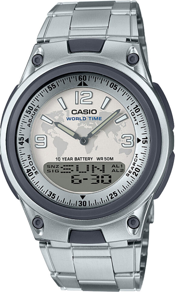 Casio AW-80D-7A2VDF Analog Digital Combination Erkek Kol Saati