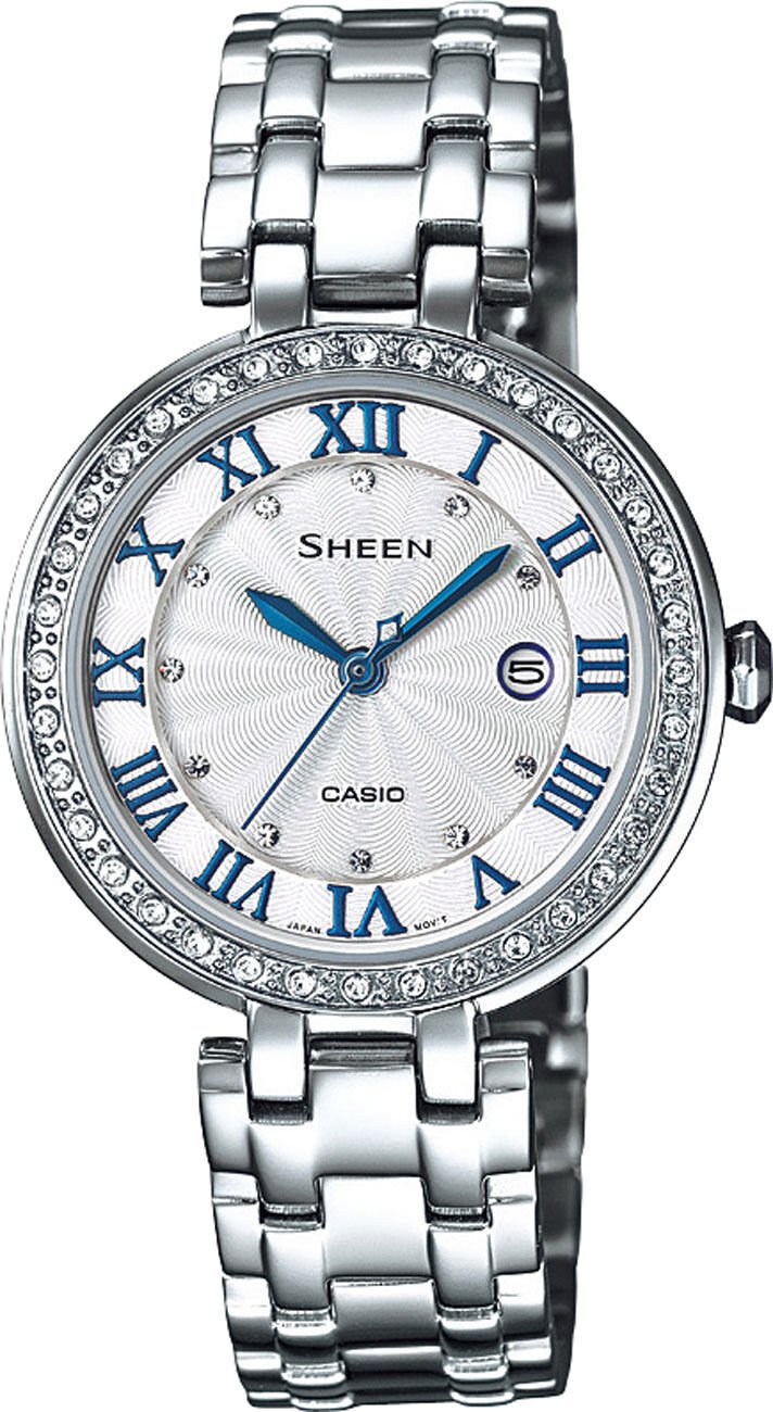 Casio She-4034D-7Audr Sheen Kadın Kol Saati