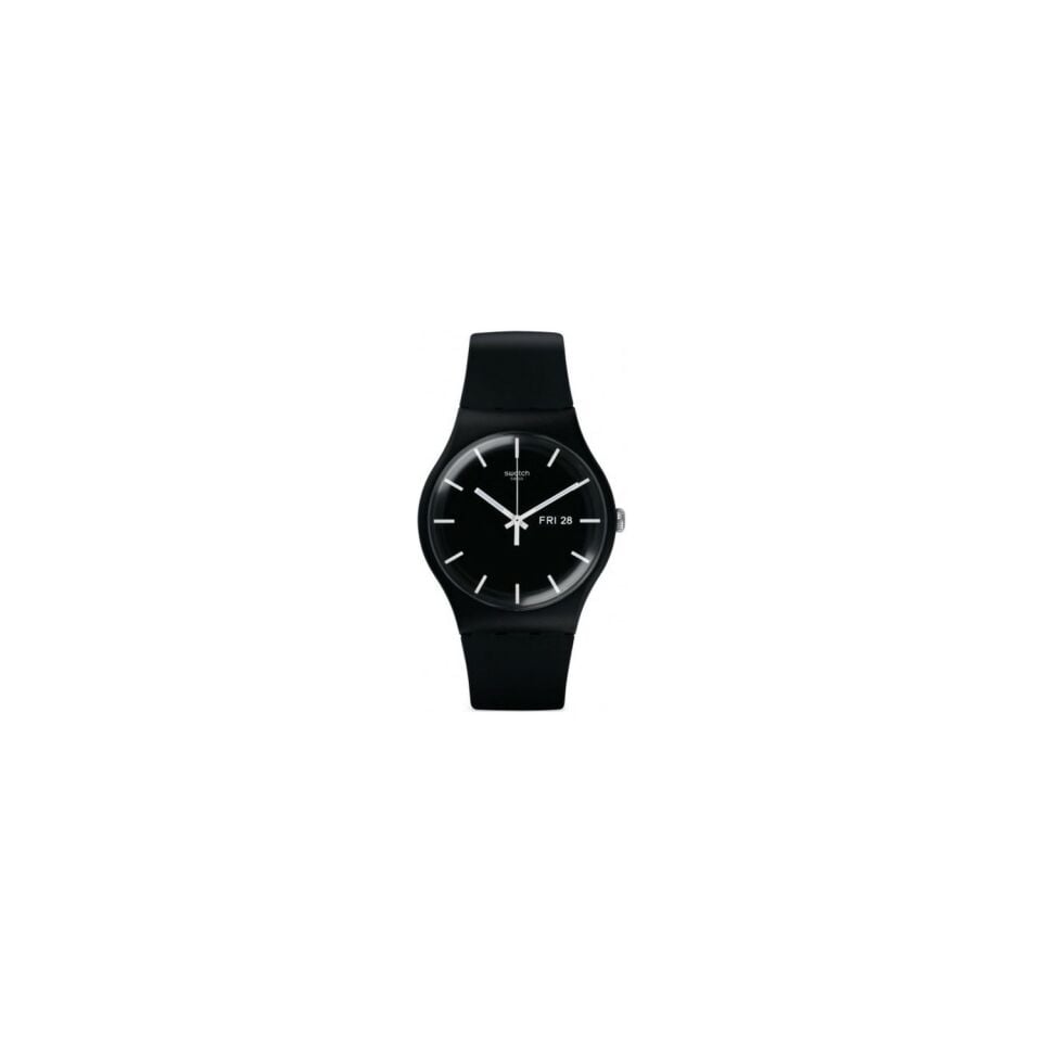 Swatch So29B704 Mono Black Again Erkek Kol Saati
