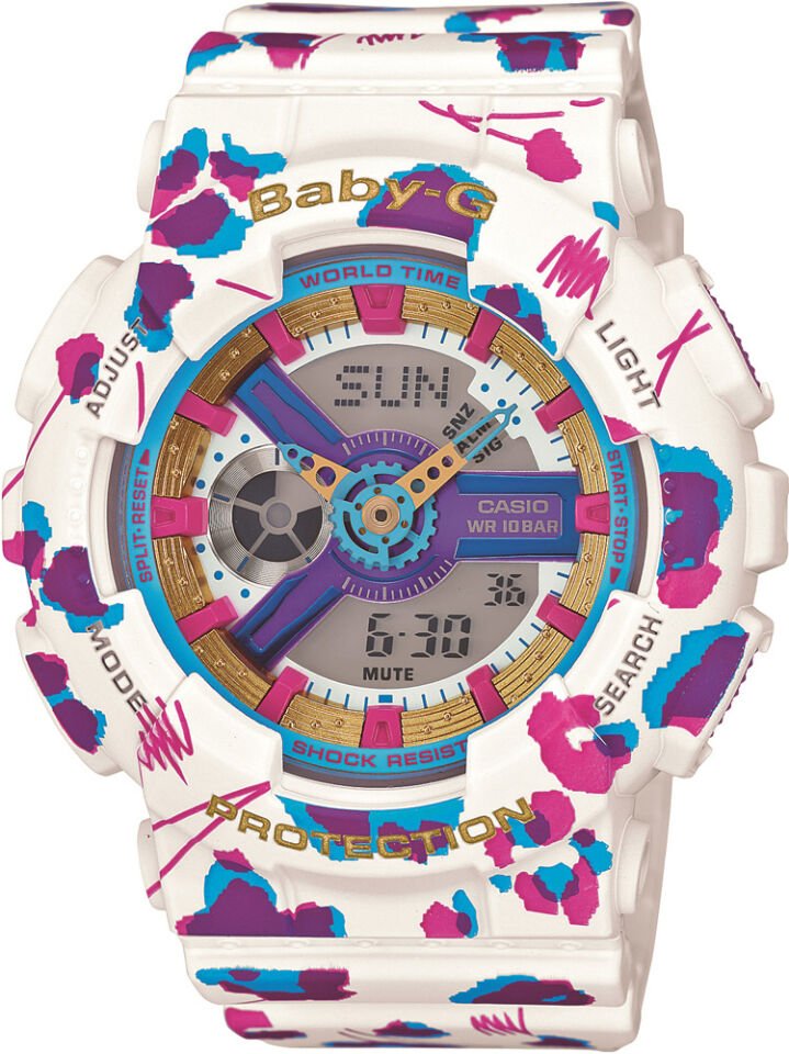 Casio Ba-110Fl-7Adr Baby-G Kadın Kol Saati